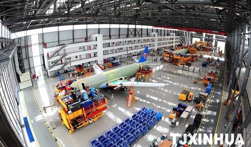 空客A320在中国腾飞　天津总装线已交付29架