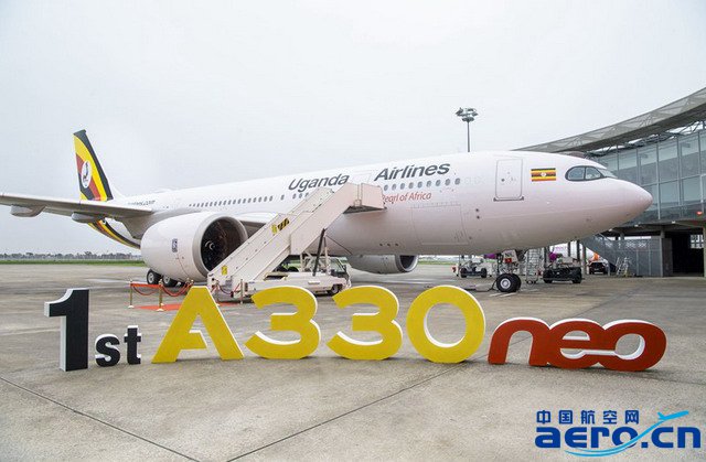 中国首架空客a330neo,空客a330neo 乌干达航空接收其首架空客a330neo飞机